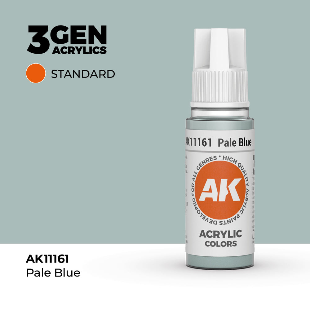 AK Interactive 3Gen Acrylics - Pale Blue (18ml)