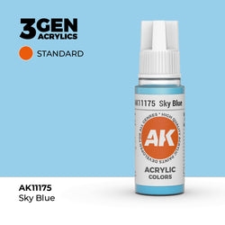 AK Interactive 3Gen Acrylics - Sky Blue (18ml)