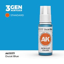 AK Interactive 3Gen Acrylics - Ducat Blue (18ml)