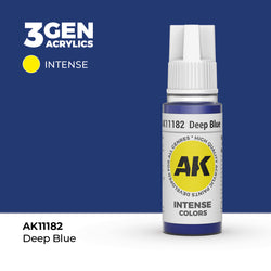 AK Interactive 3Gen Acrylics - Deep Blue (18ml)