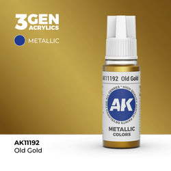 AK Interactive 3Gen Acrylics - Old Gold (18ml)