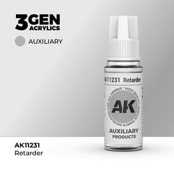 AK Interactive 3Gen Acrylics - Retarder - Auxiliary (18ml)