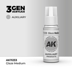 AK Interactive 3Gen Acrylics - Glaze Medium - Auxiliary (18ml)