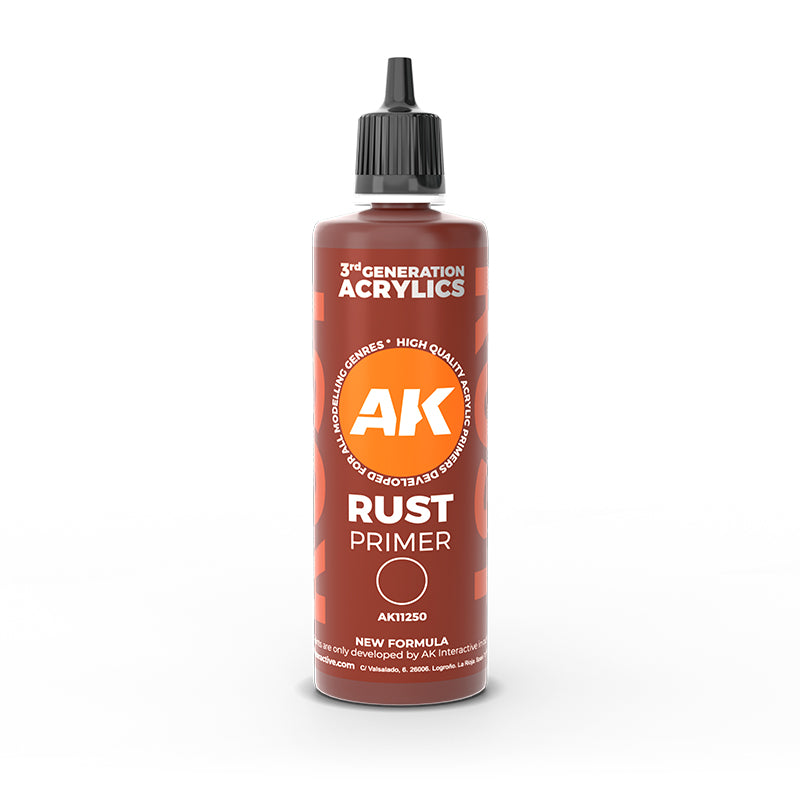 AK Interactive Primers - Rust Surface Primer (100ml)