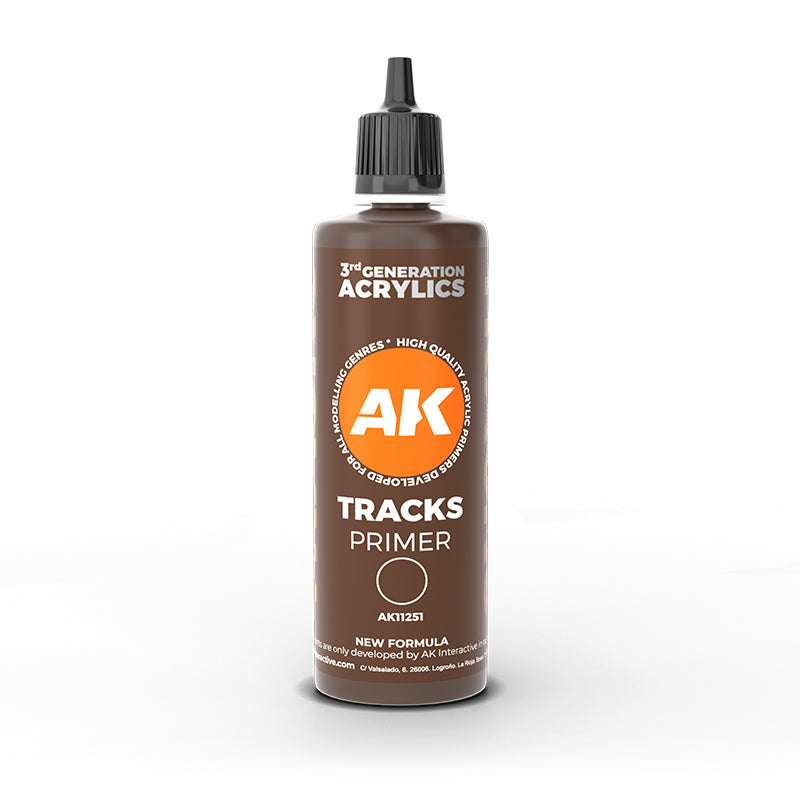 AK Interactive Primers - Tracks Surface Primer (100ml)