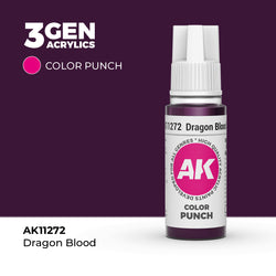 AK Interactive 3Gen Acrylics - Dragon Blood - Color Punch (18ml)
