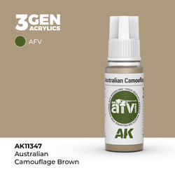 AK Interactive 3Gen Acrylics - Australian Camouflage Brown - AFV (18ml)