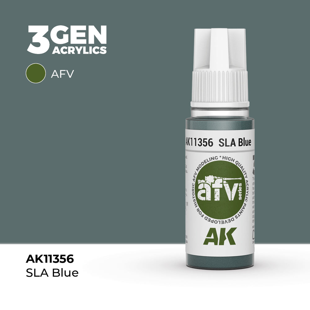 AK Interactive 3Gen Acrylics - Sla Blue - AFV (18ml)