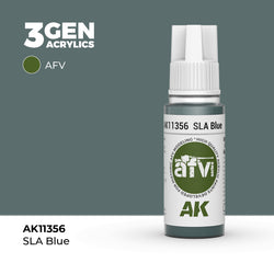 AK Interactive 3Gen Acrylics - Sla Blue - AFV (18ml)