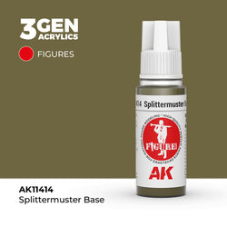 AK Interactive 3Gen Acrylics - Splittermuster Base - Figures (18ml)