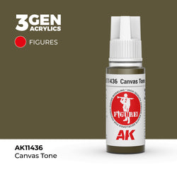 AK Interactive 3Gen Acrylics - Canvas Tone - Figures (18ml)