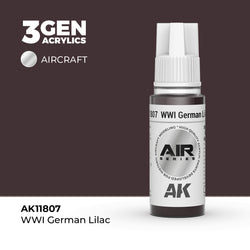 AK Interactive 3Gen Acrylics - WWI German Lilac - Air (18ml)