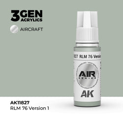 AK Interactive 3Gen Acrylics - RLM 76 Version 1 - Air (18ml)