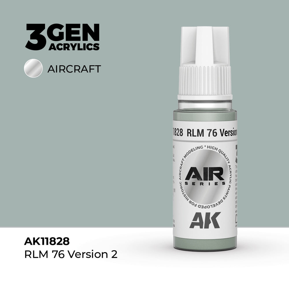 AK Interactive 3Gen Acrylics - RLM 76 Version 2 - Air (18ml)