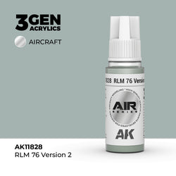 AK Interactive 3Gen Acrylics - RLM 76 Version 2 - Air (18ml)