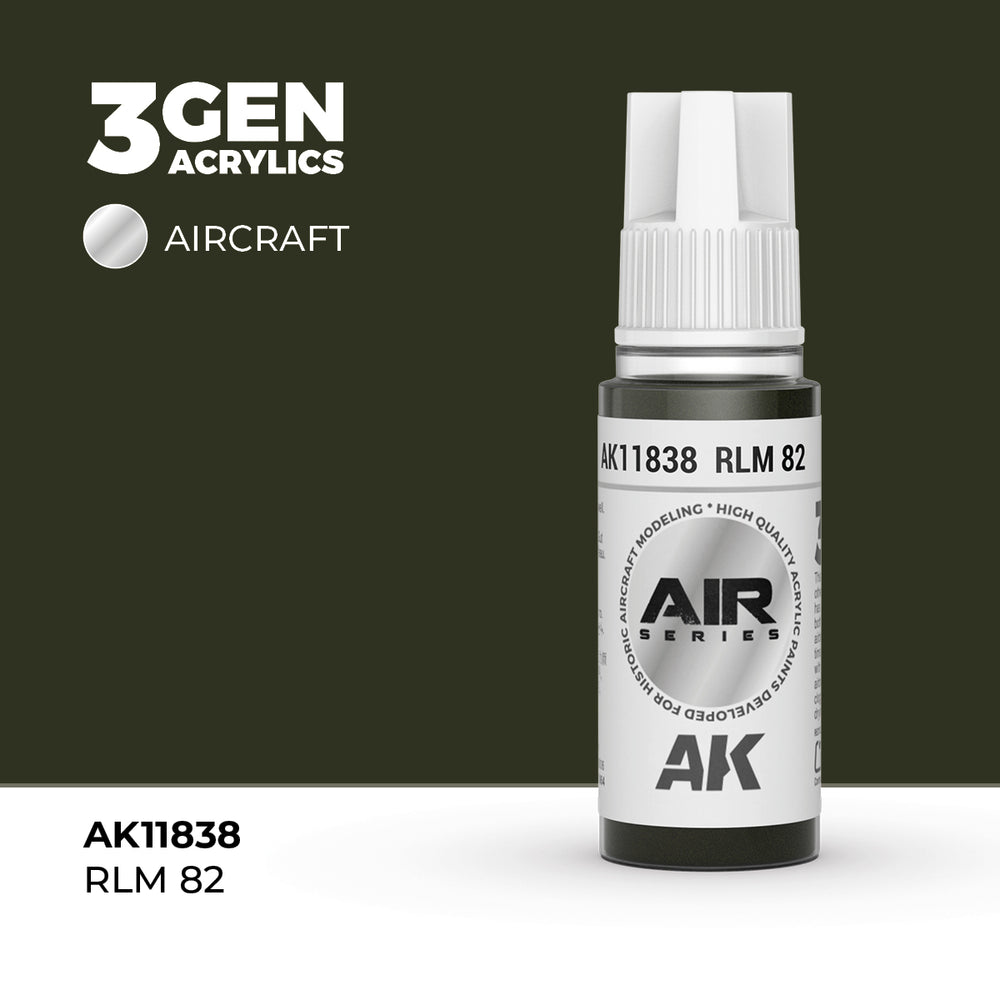 AK Interactive 3Gen Acrylics - RLM 82 - Air (18ml)