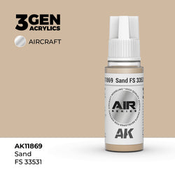 AK Interactive 3Gen Acrylics - Sand FS 33531 - Air (18ml)