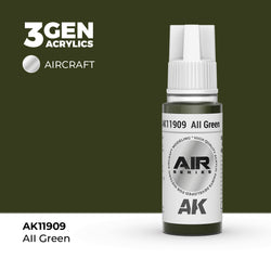 AK Interactive 3Gen Acrylics - Aii Green - Air (18ml)