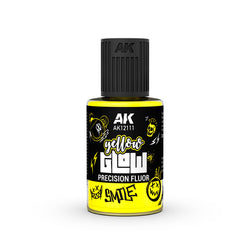 AK Interactive Glow Fluor - Yellow Glow Precision Fluor (30ml)
