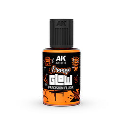 AK Interactive Glow Fluor - Orange Glow Precision Fluor (30ml)