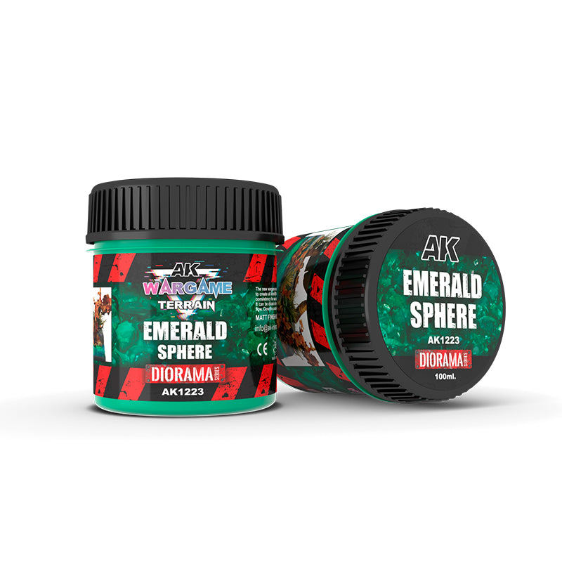 AK Interactive Wargame Terrains - Emerald Sphere (100ml)