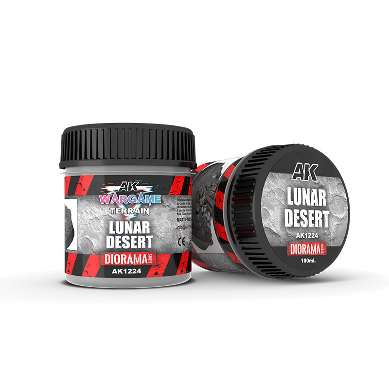 AK Interactive Wargame Terrains - Lunar Desert (100ml)
