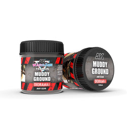 AK Interactive Wargame Terrains - Muddy Ground (100ml)
