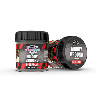 AK Interactive Wargame Terrains - Muddy Ground (100ml)