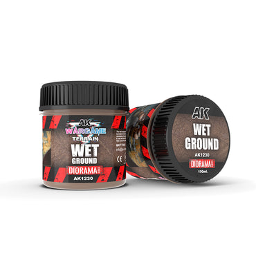 AK Interactive Wargame Terrains - Wet Ground (100ml)