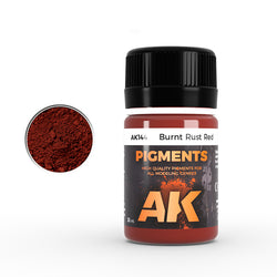 AK Interactive Pigments - Burnt Rust Red Pigment (35ml)