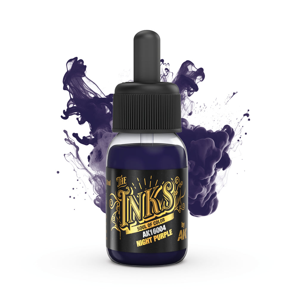 AK Interactive Inks - Night Purple (30ml)