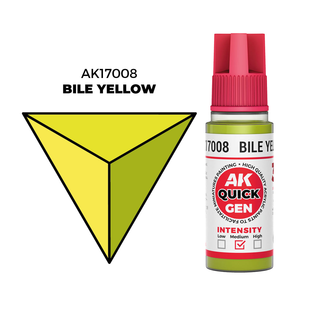 AK Interactive Quick Gen - Bile Yellow (18ml)