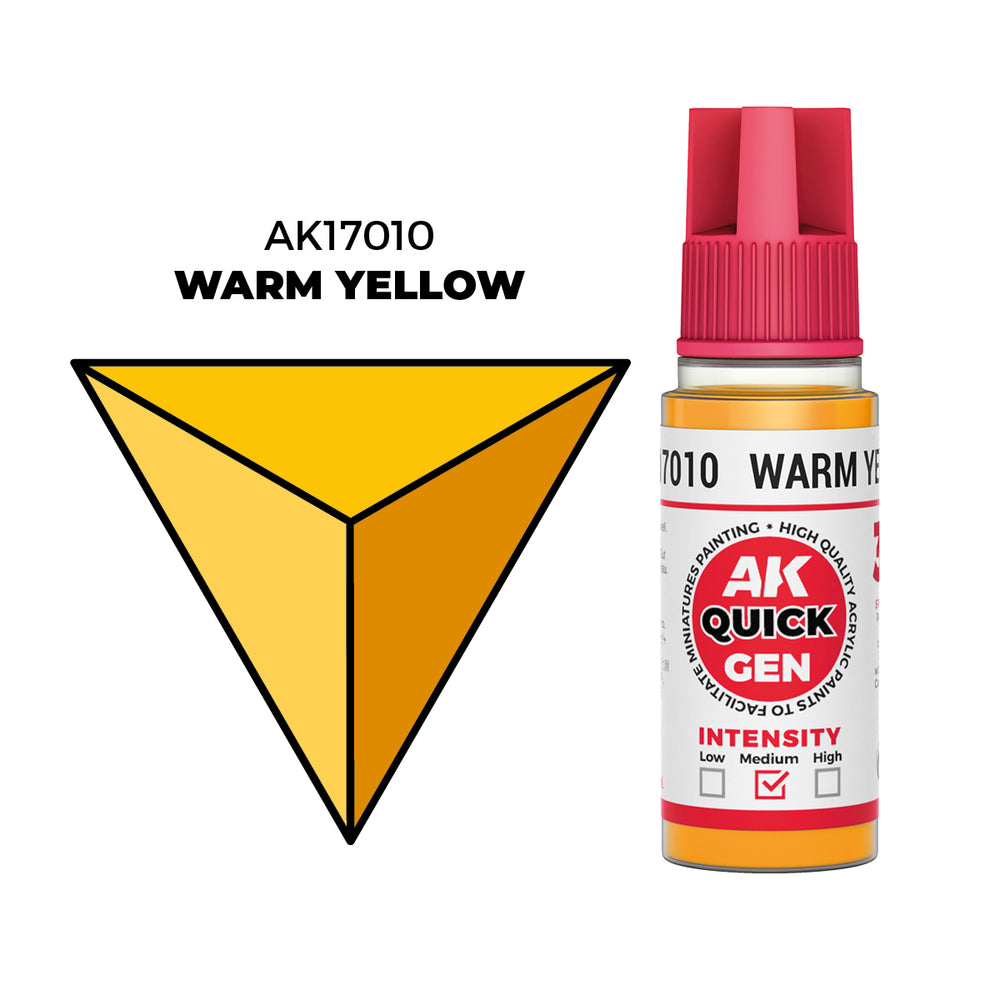 AK Interactive Quick Gen - Warm Yellow (18ml)