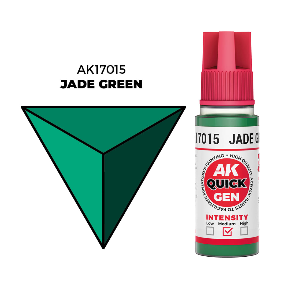 AK Interactive Quick Gen - Jade Green (18ml)