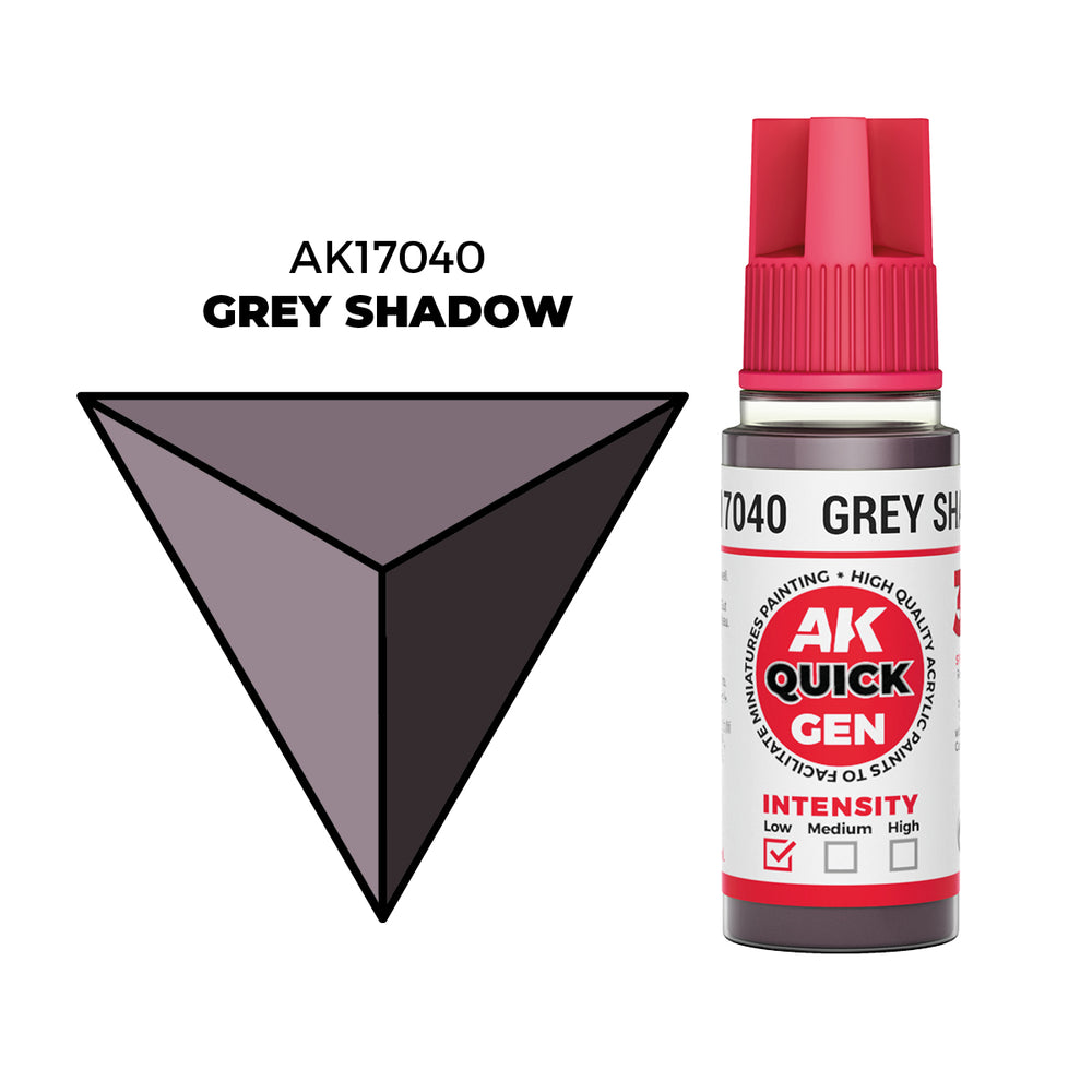 AK Interactive Quick Gen - Grey Shadow (18ml)