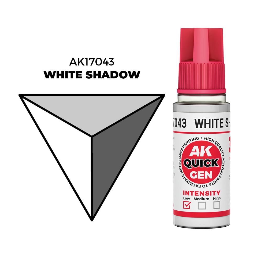 AK Interactive Quick Gen - White Shadow (18ml)