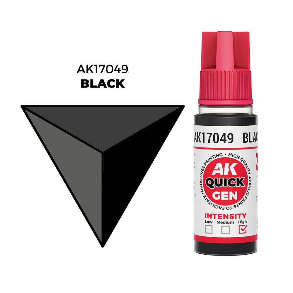 AK Interactive Quick Gen - Black (18ml)