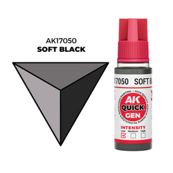 AK Interactive Quick Gen - Soft Black (18ml)