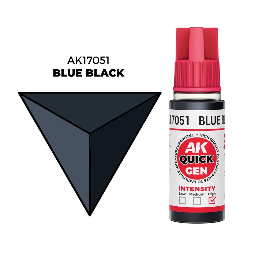 AK Interactive Quick Gen - Blue Black (18ml)