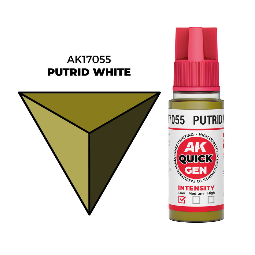 AK Interactive Quick Gen - Putrid White (18ml)