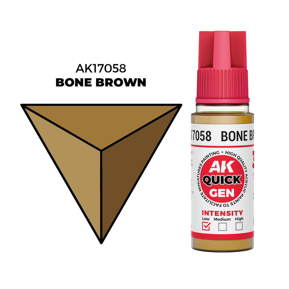 AK Interactive Quick Gen - Bone Brown (18ml)