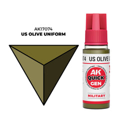 AK Interactive Quick Gen - US Olive Uniform (18ml)
