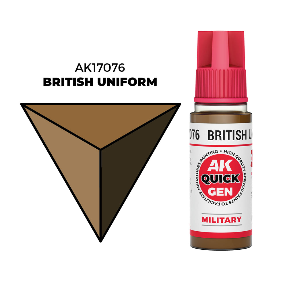 AK Interactive Quick Gen - British Uniform (18ml)