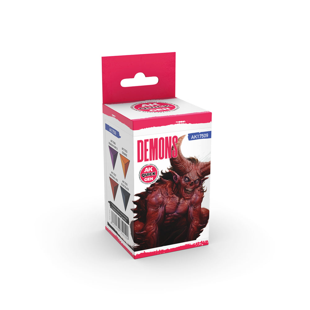 AK Interactive Quick Gen - Demons Set