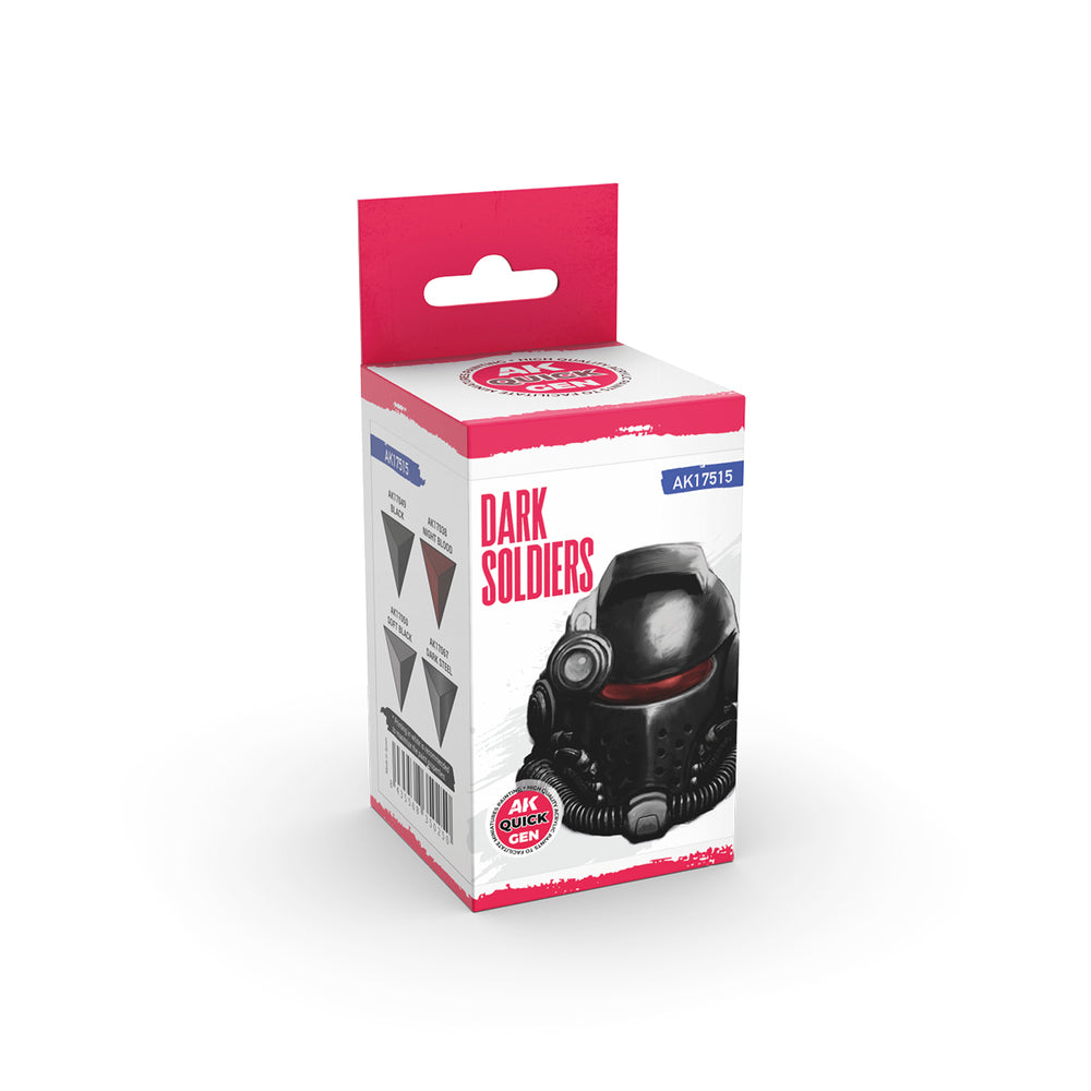 AK Interactive Quick Gen - Dark Soldiers Set