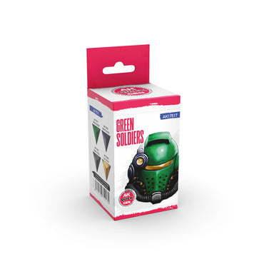 AK Interactive Quick Gen - Green Soldiers Set