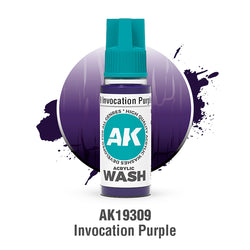 AK Interactive Acrylic Washes - Invocation Purple (18ml)