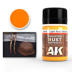 AK Interactive Weathering Enamels - Light Rust Deposits (35ml)
