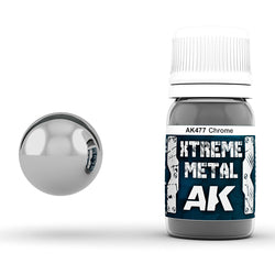 AK Interactive Xtreme Metal - Chrome (30ml)