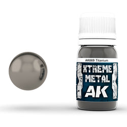AK Interactive Xtreme Metal - Titanium (30ml)